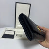 Gucci Marmont Matelassé Long Wallet Black 159250285 [P]