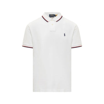 POLO RALPH LAUREN Pony-Stickerei maßgeschneidertes Slim-Fit T-Shirt Weiß 710842621 002 153588345 [P]