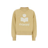 ISABEL MARANT ベルベットロゴスウェットシャツ ライトオーク 26SS 153588788 [P]