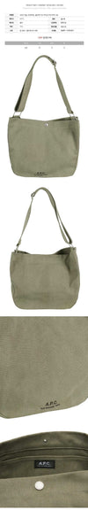 APC 26SS Journal Shoulder Bag Khaki M61939 JAA 153855248 [P]