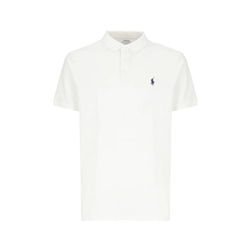 Polo Ralph Lauren Custom Slim Fit Pony Embroidery Polo Shirt White 710941439 002 153588342 [P]