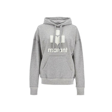 ISABEL MARANT ロゴフーディー グレー ホワイト 153854268 [P]