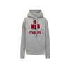 ISABEL MARANT Hoodie mit Logo in Grau-Rot 153854266 [P]