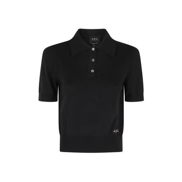 APC Polo Short Sleeve Knit Black 153855192 [P]