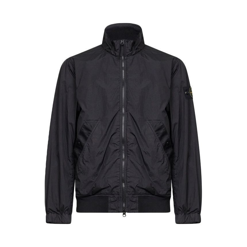 Stone Island Garment Dyed Crinkle Reps Wind Jacket Black 153589041