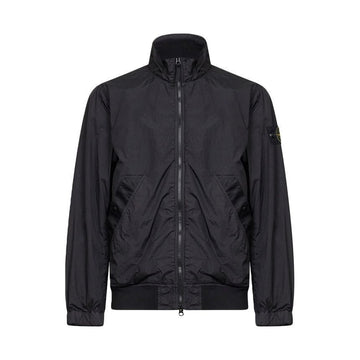 Stone Island Garment Dyed Crinkle Reps Wind Jacket Black 153589041 [P]
