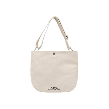 APC 26SS Journal Logo Shoulder Bag Beige M61939 BAA 153855491 [P]