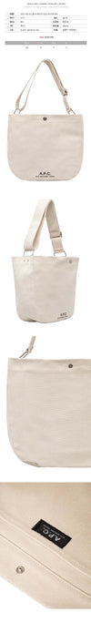 APC Journal Logo Schultertasche Beige 26SS M61939 BAA 153855491 [P]