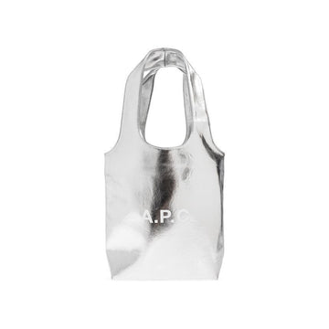 APC Small Tote Bag Metal Silver 153855160 [P]