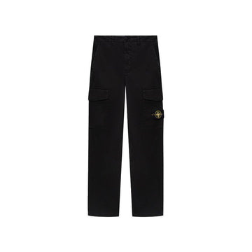 Stone Island Cargo Pants with Patch Black L1S15 3100023 S0012 V0029 153855796 [P]
