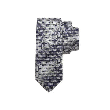 SALVATORE FERRAGAMO Jacquard-Seidenkrawatte Navyblue 35-0942 0768408 153588517 [P]