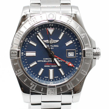 Breitling Avenger GMT 43MM Blue Dial Automatic Steel Watch A32390 159250564 [P]