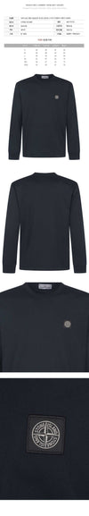 Stone Island Long Sleeve Logo Patch T-Shirt 153589011 [P]