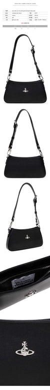 VIVIENNE WESTWOOD 26SS ORB ロゴ タシャ ショルダーバッグ ブラック 5801000JW S0026 N401 153589112 [P]
