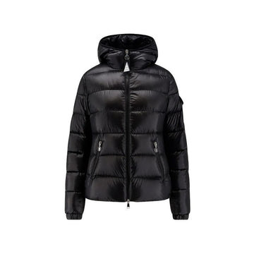 Moncler GLESSE Logo Patch Padded Jacket Black 1A000 97 597YG 999 153589267 [P]