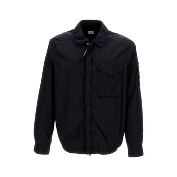 CP COMPANY 26SS Lens Patch Chrome R Overshirt Jacket Schwarz RSCMOS710A 005904G 999 153589435 [P]