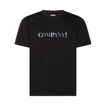 CP COMPANY セーラーロゴプリント半袖Tシャツ 153589464 [P]