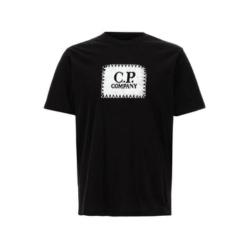 CP Company Logo Label Printing T-Shirt Black 153589451 [P]