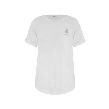 ISABEL MARANT ロゴリネンTシャツ 153211093 [P]