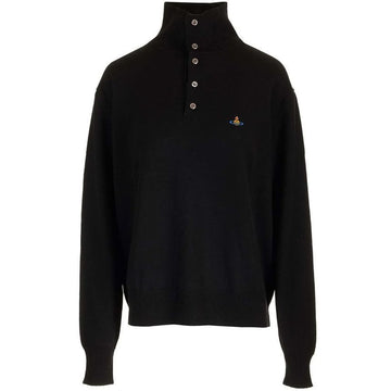 VIVIENNE WESTWOOD ALEX タートルネック ニット ブラック 27010027 Y0006 N403 153209150 [P]