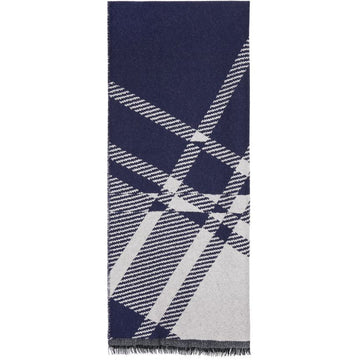 VIVIENNE WESTWOOD 24FW ORB ロゴ ブルース マフラー ネイビーブルー 8103014S W010W K410 153209127 [P]