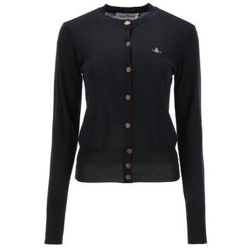 VIVIENNE WESTWOOD メリーノウールカーディガン ブラック 1803002P Y001A N402 153208980 [P]