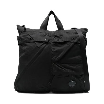 CP COMPANY 26SS Lens Wappen Nylon B Tote Crossbody Tasche Schwarz 20CMAC042A 005269G 999 153210663 [P]