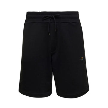 VIVIENNE WESTWOOD ORBロゴプリントスイムショートパンツ 153209065 [P]