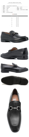 SALVATORE FERRAGAMO ダブルガンチーニローファー ブラック 0735236 153210683 [P]