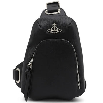 VIVIENNE WESTWOOD 25SS ORB シルバーロゴ スリングバック ブラック 58010004U S000D N403 153208972 [P]