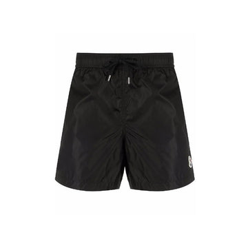 MONCLER ロゴパッチ スイムショートパンツ ブラック L1 091 2C000 04 53326 999 153210766 [P]