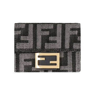 FENDI マイクロ三つ折り財布 ブルー 8M0395 AUT4 F1UJ5 153210971 [P]
