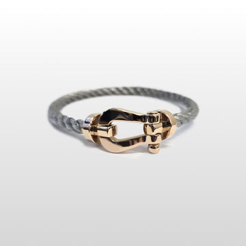 FRED フォーステン 18K ピンクゴールド ラージバックル ブレスレット 0B0007 159252604 [P]