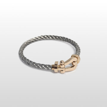 Fred Forsten 18K Pink Gold Large Buckle Bracelet 159252699 [P]