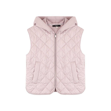 MaxMara Quilted Padded Vest Pastel Purple 2615281011 004 152303695 [P]