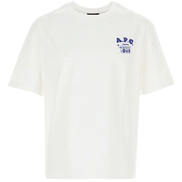 APC ディスコロゴTシャツ ホワイト 25FW 152303247 [P]