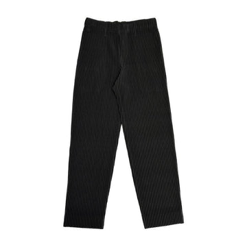 ISSEY MIYAKE Basic Pleats Pants Black HP58 JF550 15 151676670 [P]