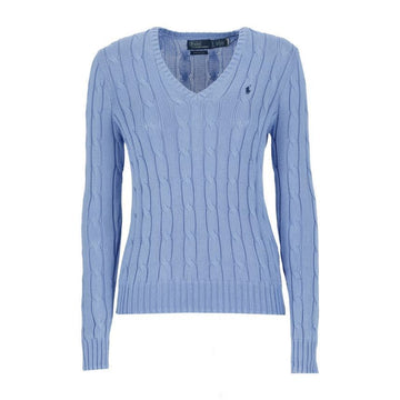 Polo Ralph Lauren 25SS Pony Embroidery Cable Knit Blue 211891641 003 151499985 [P]
