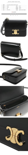 CELINE Trio Schultertasche Schwarz 188423 BF4 38NO 151631090 [P]