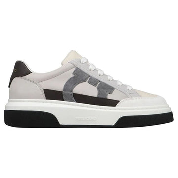 SALVATORE FERRAGAMO CASSINA GANC Low-Top Sneakers in Weiß Mascarpone 151630957 [P]