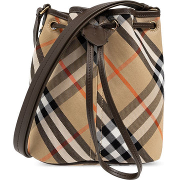 BURBERRY Mini Drawstring Bucket Bag Sand 8093804 151198536 [P]