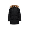 MaxMara BEMBO Fur Hooded Padded Jacket Black 54961123 004 151008590 [P]