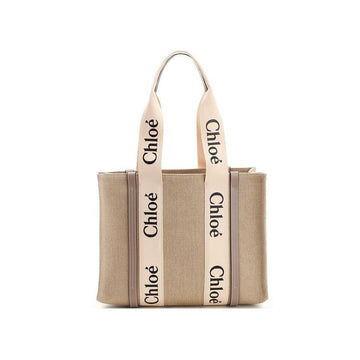 CHLOE 26SS Woody Medium Tote Bag Musc Grau CHC22AS383I26 00O 151631151 [P]