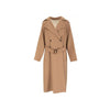 MAXMARA コバルト ベルト付きウールコート キャメル 2350110137 058 151008578 [P]