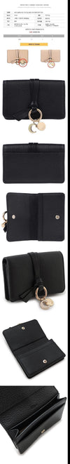 CHLOE 26SS アルファベット コイン カードケース ブラック 001 151631148 [P]
