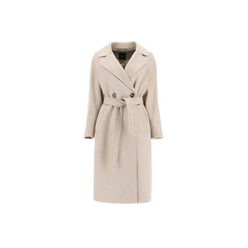 MAXMARA RESINA ウール ベルト付き コート オートメランジ 50160123 002 151008569 [P]