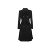 MAXMARA Belted Doppelreiher Mantel Schwarz 50160623 013 151008567 [P]