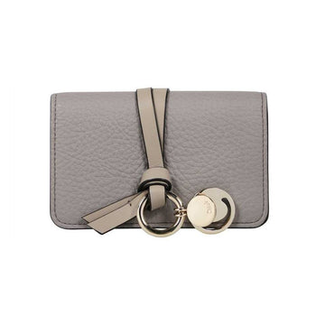 CHLOE Alphabet Coin Kartenetui Grau 26SS CHC21WP015F57 053 151631144 [P]