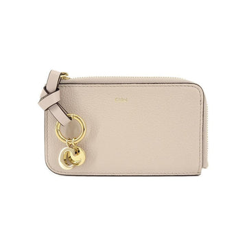 CHLOE Kleiner Münz-Kartenhalter mit Alphabet in Wildgrau 26SS CHC21WP944F57 084 151631141 [P]