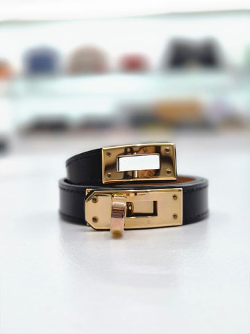 Hermes Kelly Double Tour Bracelet Small A Engraving H500457FT89T2 159253775 [P]